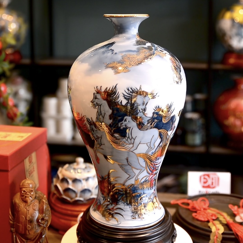 Bình hút lộc vàng 24k – DM6826