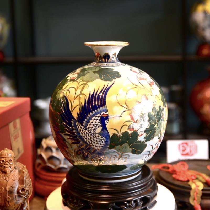 Bình hút lộc vàng 24k – DM6816