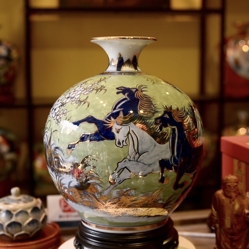 Bình hút lộc vàng 24k – DM6829