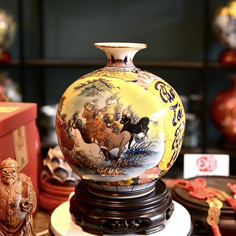 Bình hút lộc vàng 24k – DM6821