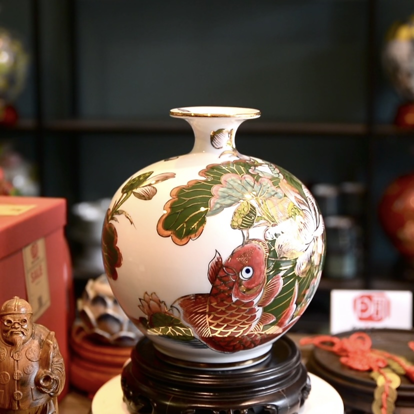 Bình hút lộc vàng 24k – DM6817