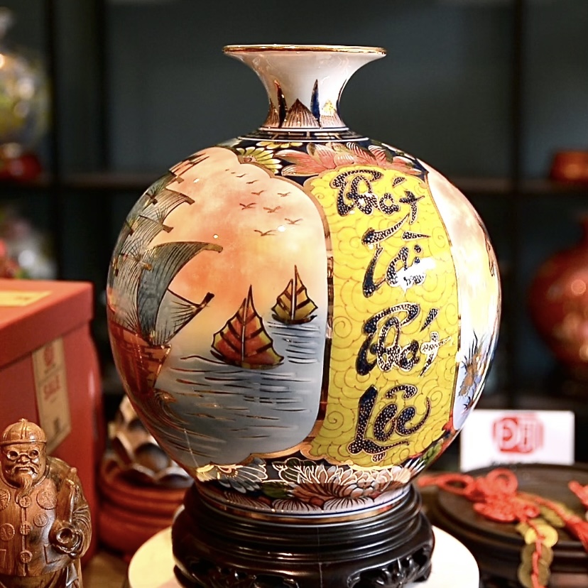 Bình hút lộc vàng 24k – DM6811